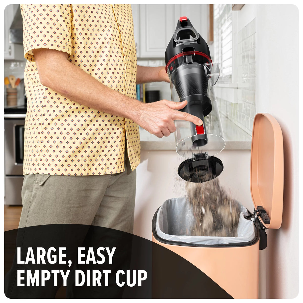 Bagless Upright Vacuum Cleaner Y777117