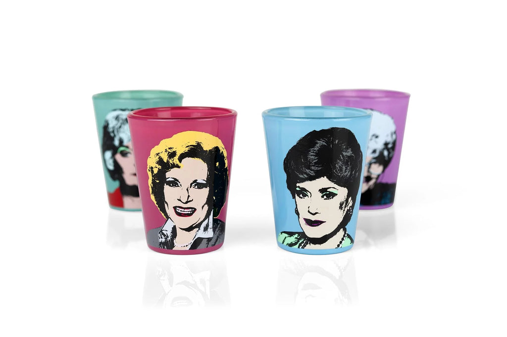 Set of 4 2-Ounce Mini Glasses L509