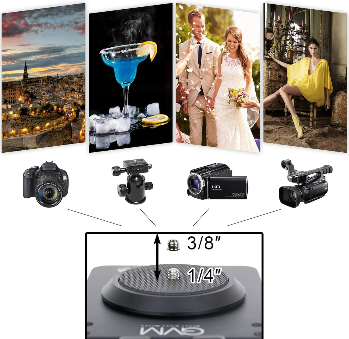 Wireless Carbon Fiber Motor Camera Slider W540
