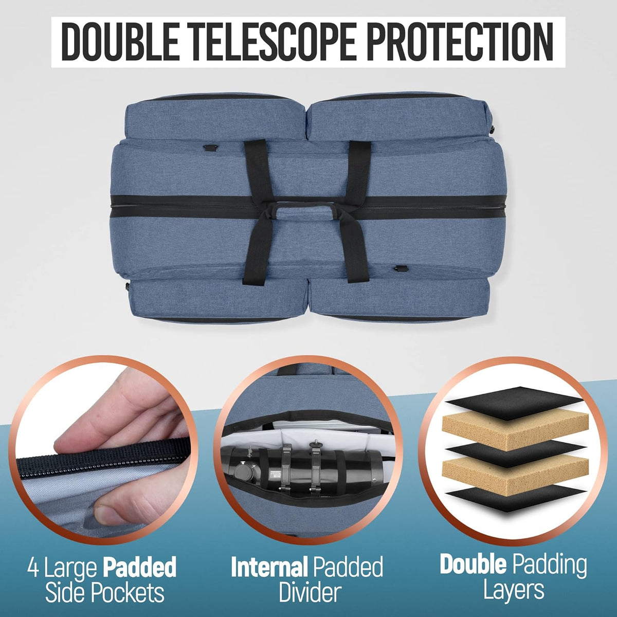 Extra Large Telescope Case Bag 40” X 12.3” X 12.3” P987814