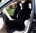 Fur Car Seat Cover Grey 1 Piece K288