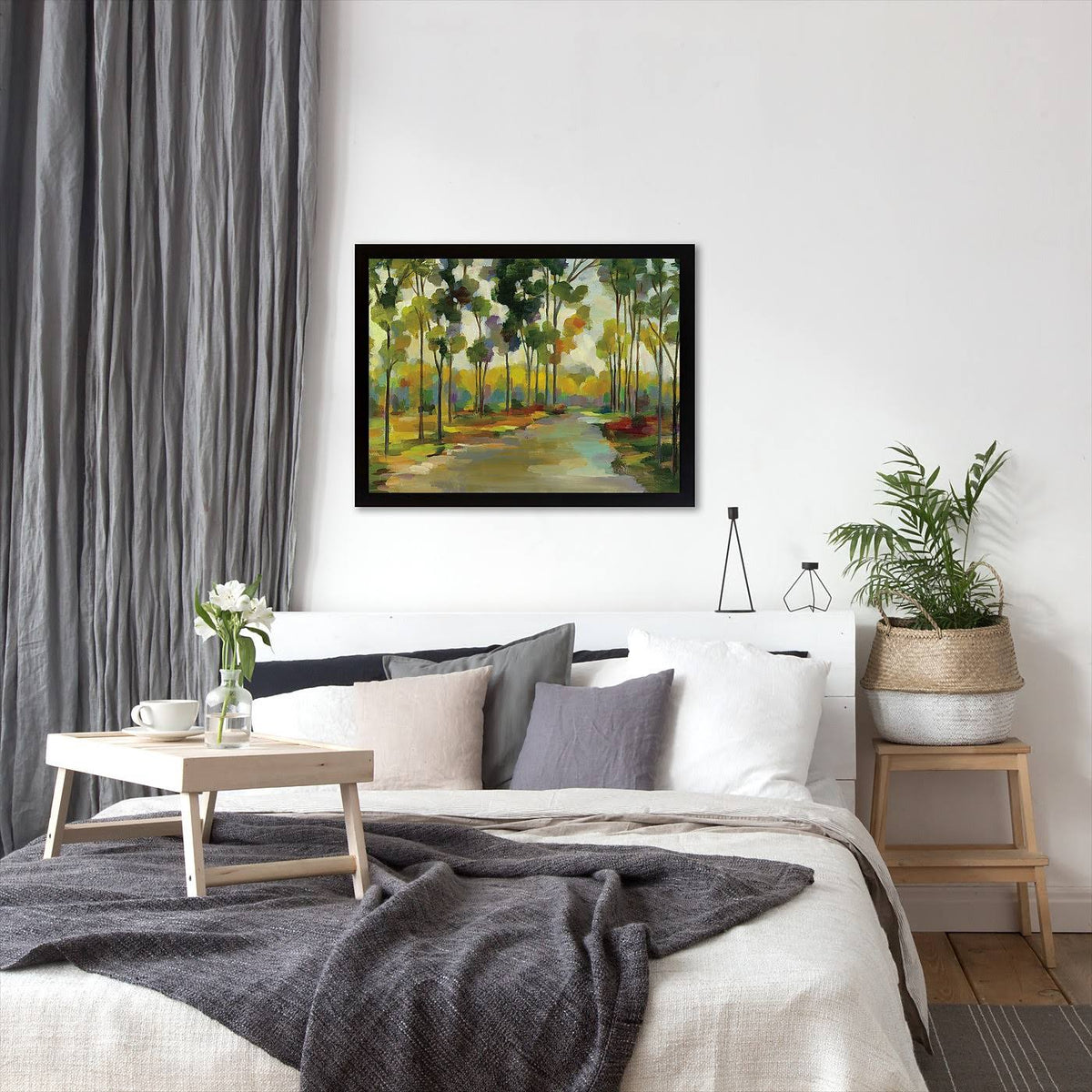 Black Framed Print 11x14 C1446