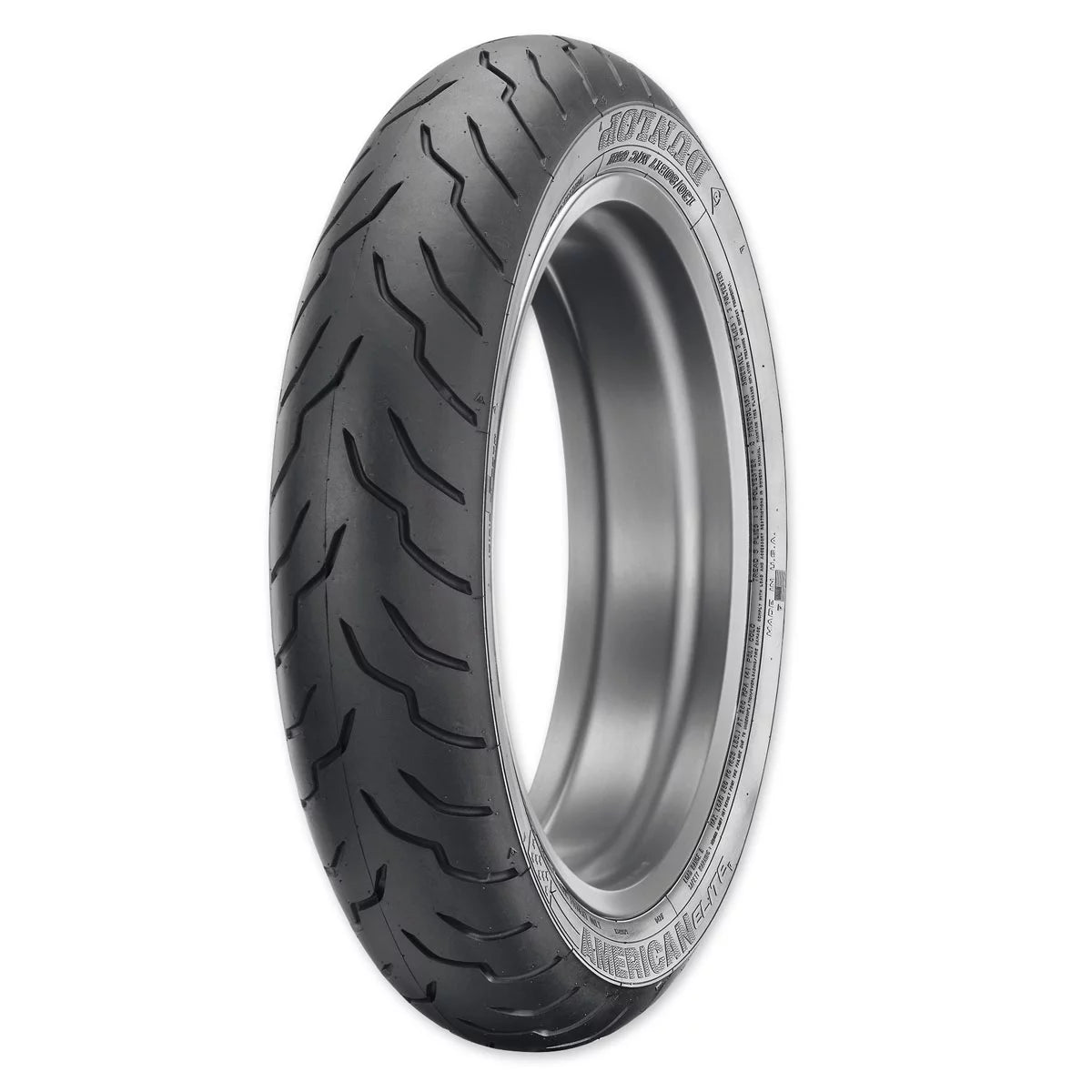 Front Motorcycle Tire 130/80B-17 Black Wall B33338