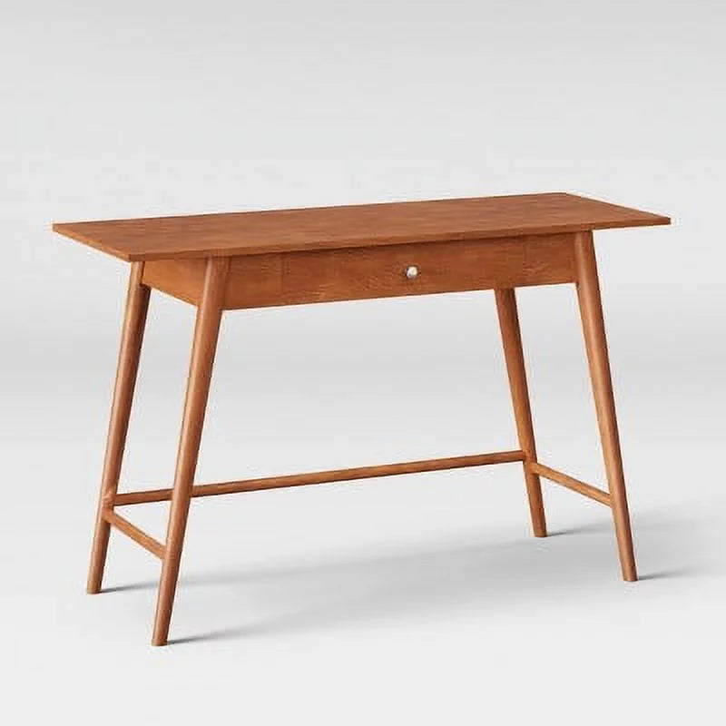 Mid Century Modern Desk/Console Table Brown C93444