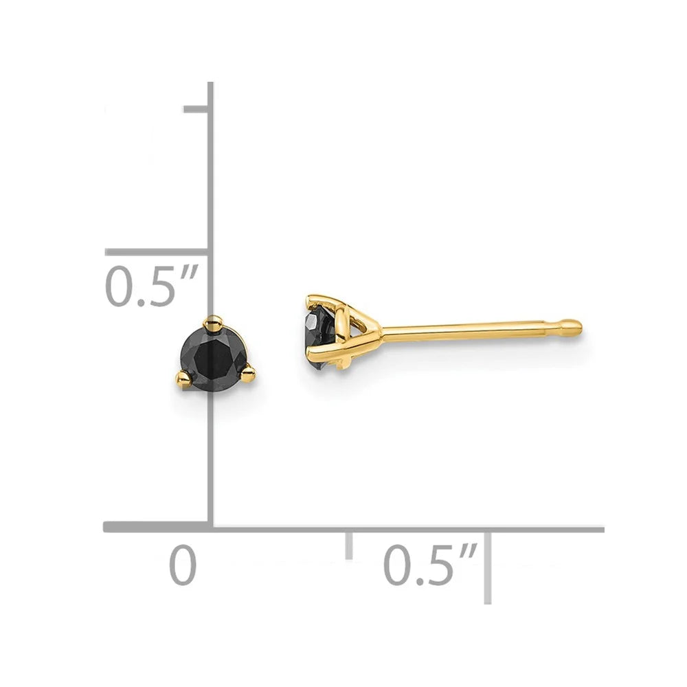 Black Diamond Stud Earrings N591877