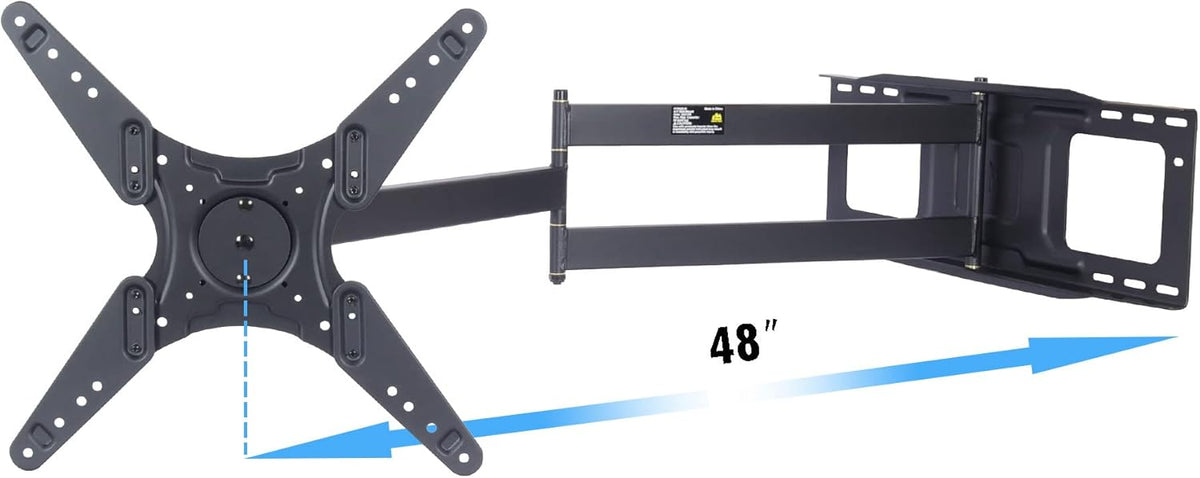 TV Wall Mount Bracket with 48" Extension Articulating Arms G147