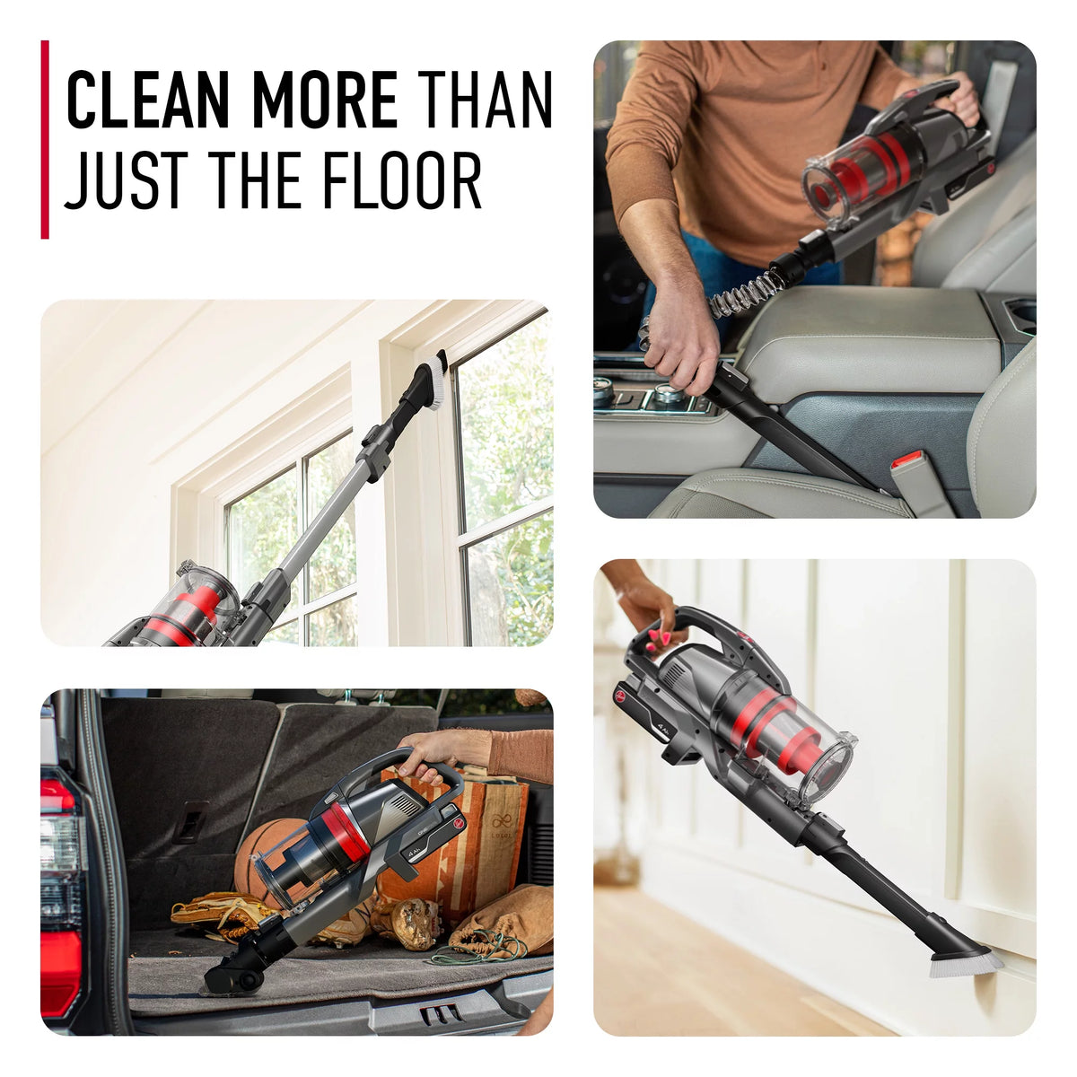 Cordless Stick Vacuum Cleaner with Dual Brush Roll Nozzle J312809