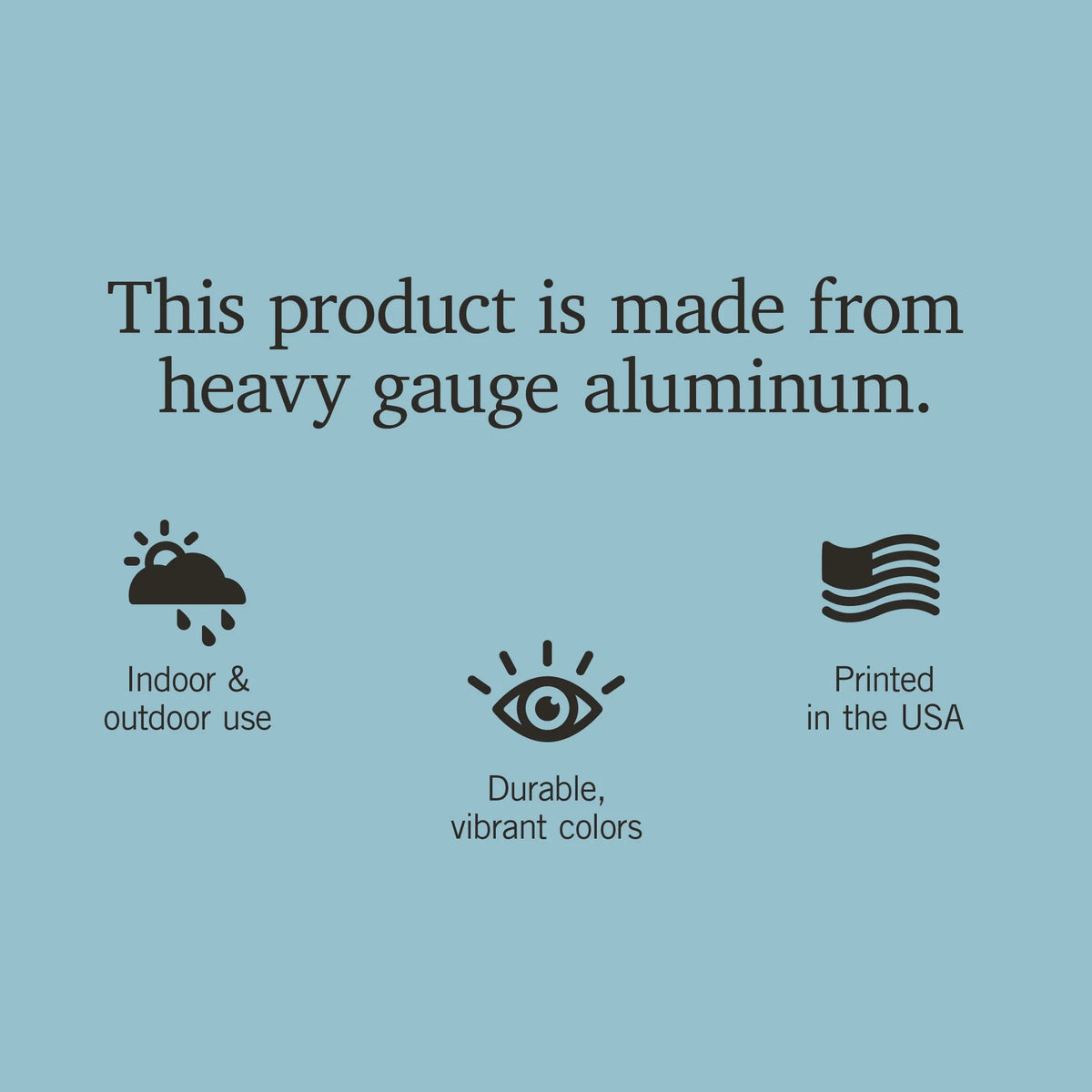 12x18 Aluminum Metal Sign Decor X2649