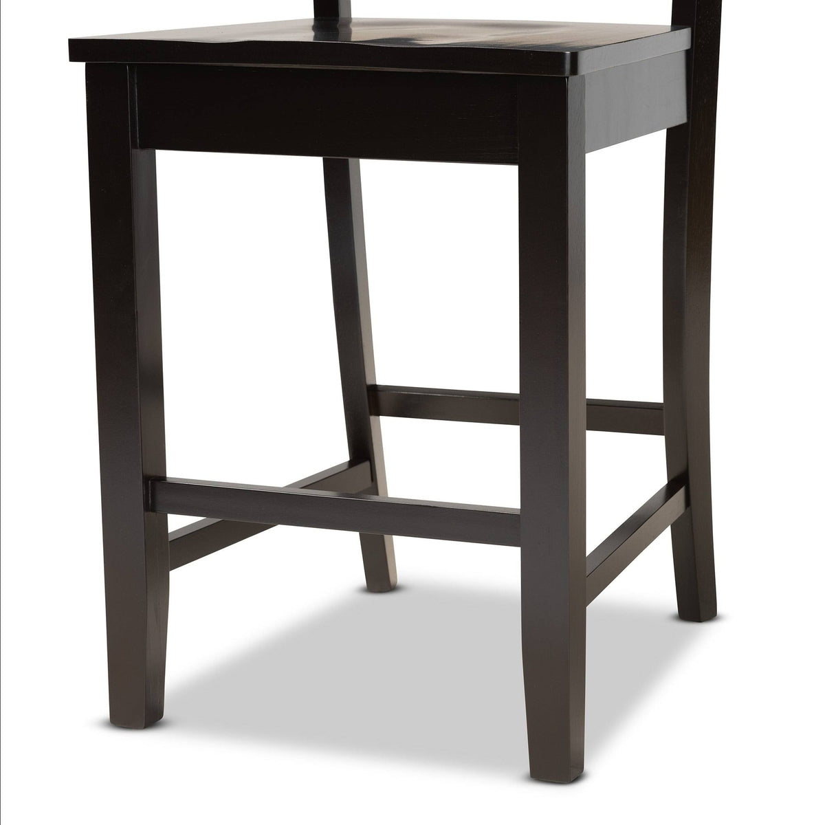 2-Piece Counter Stool Set - Walnut Y1244