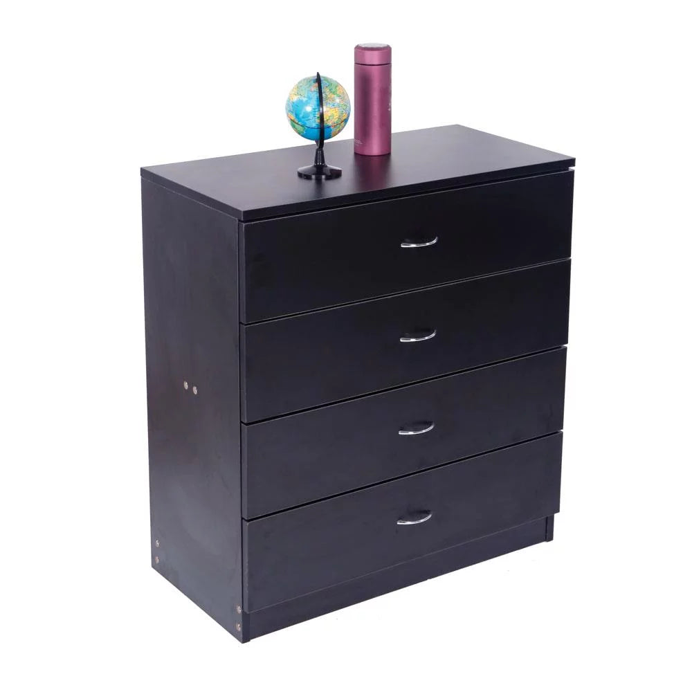 Modern 4 Drawer Dresser Storage Chest Organizer W914
