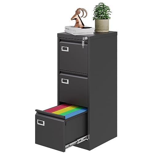 4 Drawer Metal File Cabinet with Lock X96716
