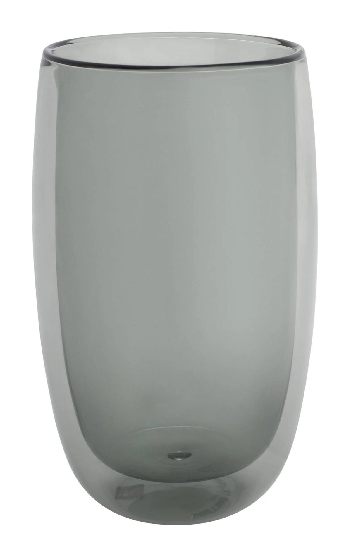 2pc Latte Glass Set in Gray E691
