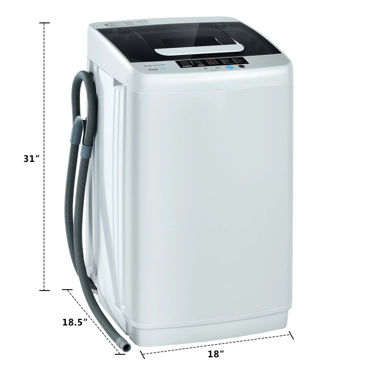 Portable Full-Automatic Washing Machine 8.8lbs S166