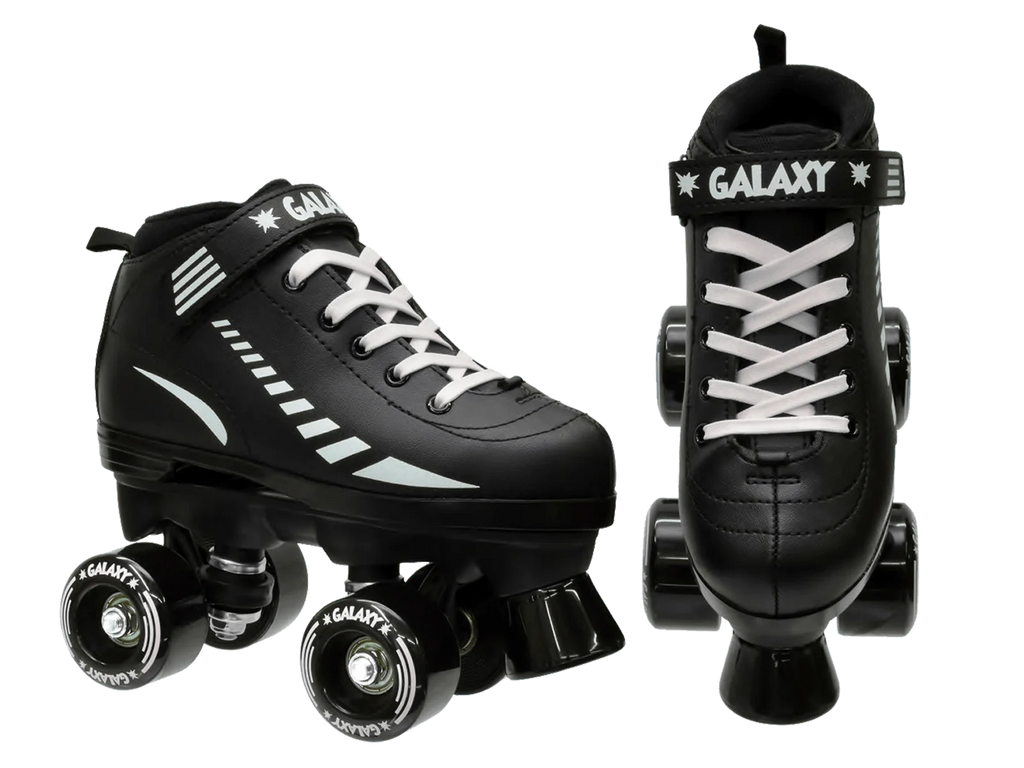 Black Quad Roller Skates Size 5 A859