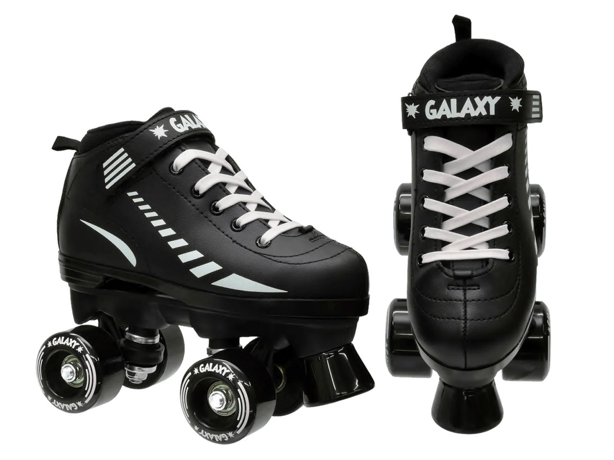 Black Quad Roller Skates Size 5 A859