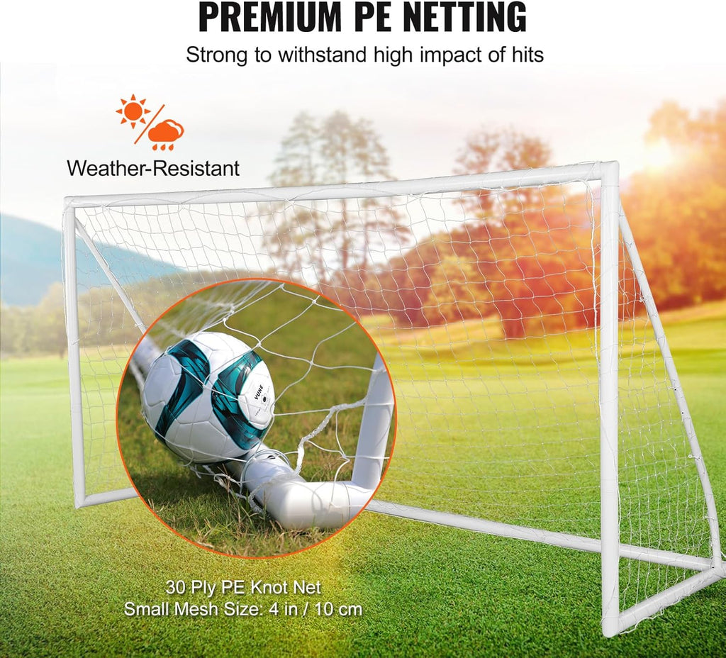 12x6 ft Portable Soccer Goal with Carry Bag Q29600