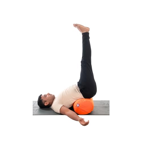 Round Cotton Yoga Bolster S6184