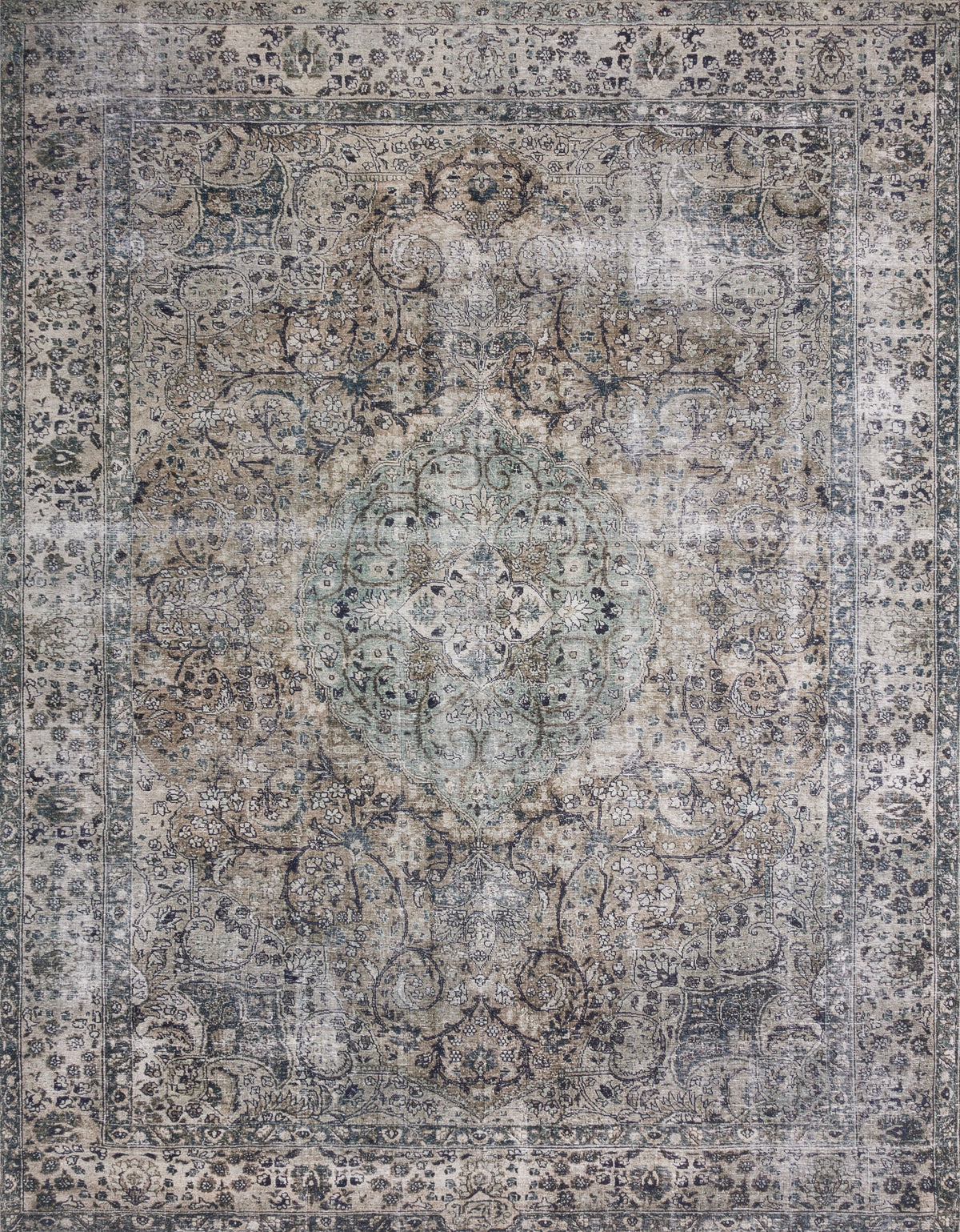 Taupe Stone Rug 2'6 x 9'6 B59058