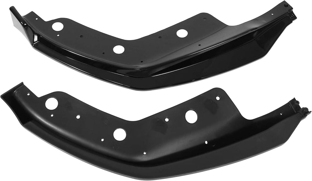 Glossy Black Car Front Bumper Bottom Lip Spoiler Splitter Pack of 2 M184488