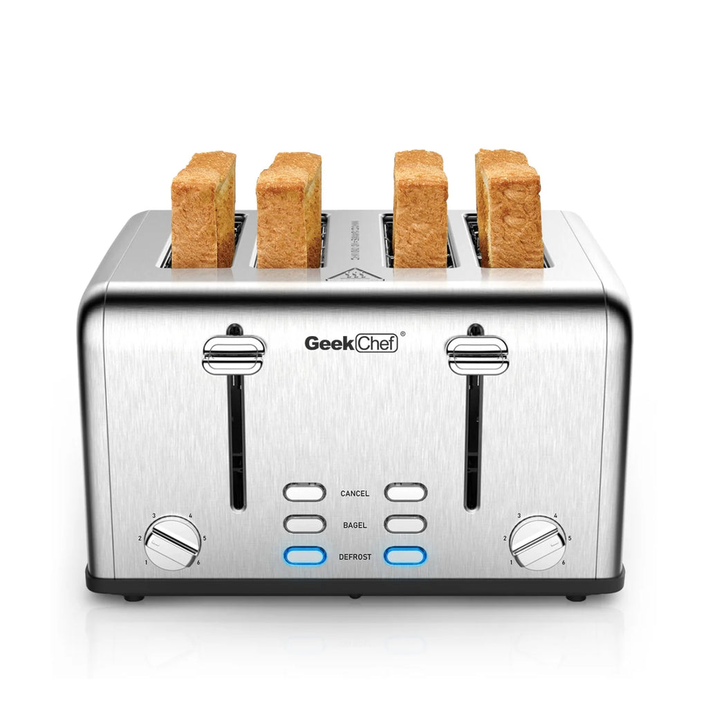4 Slice Stainless Steel Toaster H436323