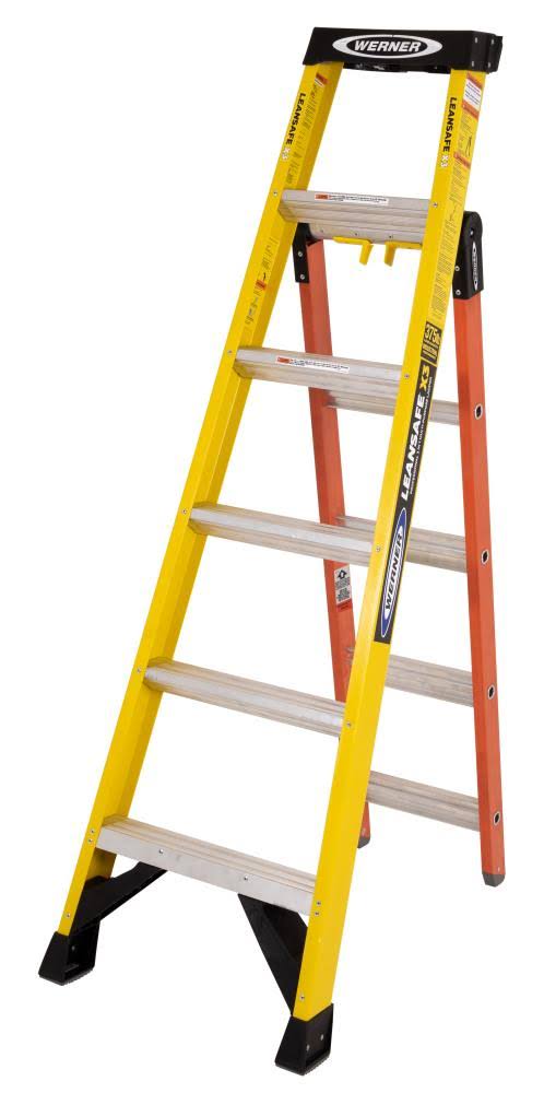 Fiberglass 6 ft. 3-in-1 Multi-Purpose Ladder R75108