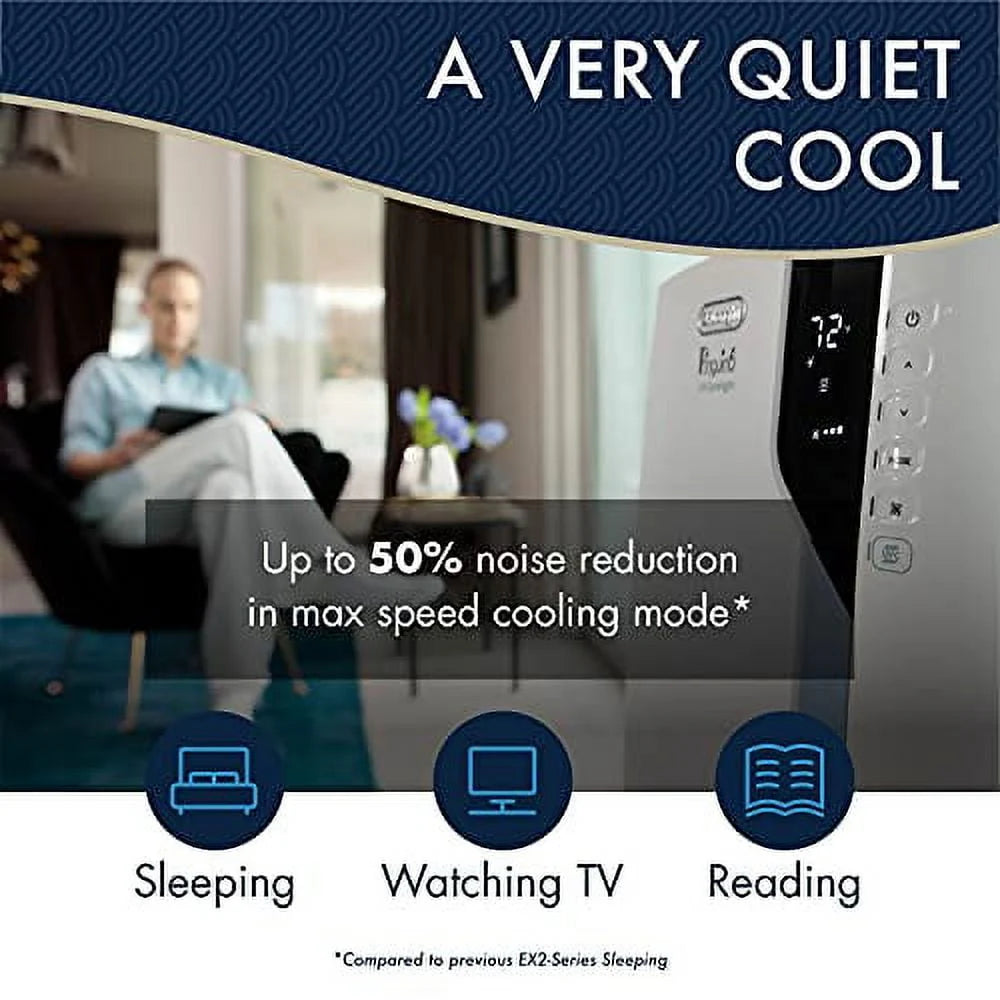 14000 BTU Portable Air Conditioner, Dehumidifier, Fan, White S545344