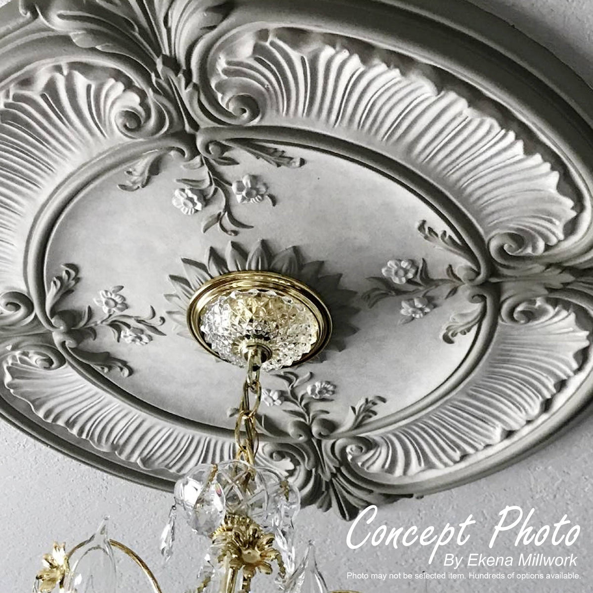 Golden Oak Ceiling Medallion C843