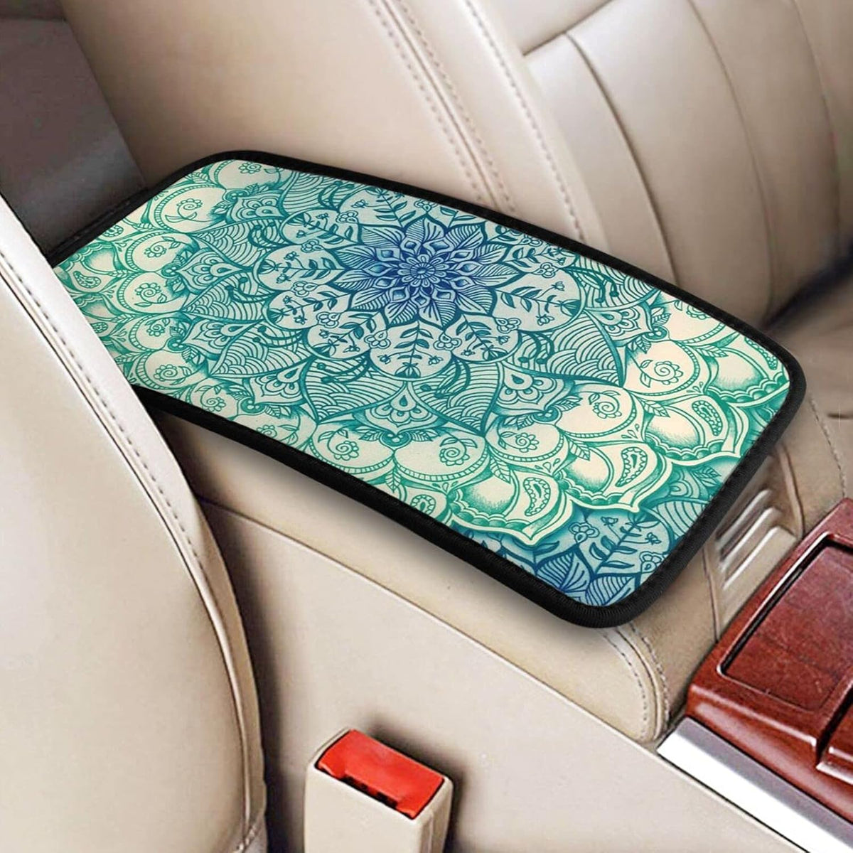 Pink Waterproof Car Armrest Cover G3024