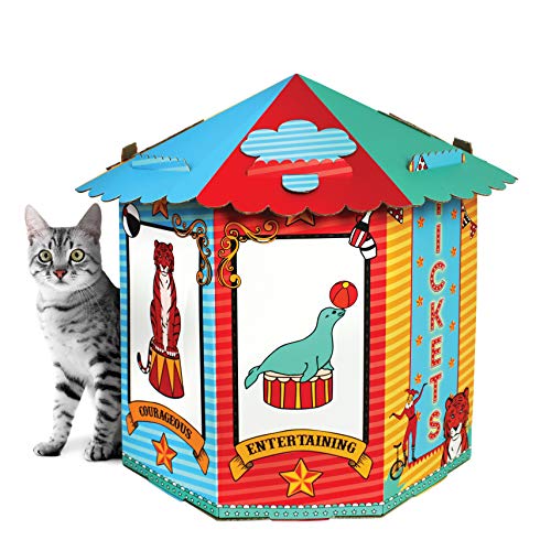 Cat House & Cat Scratcher G642