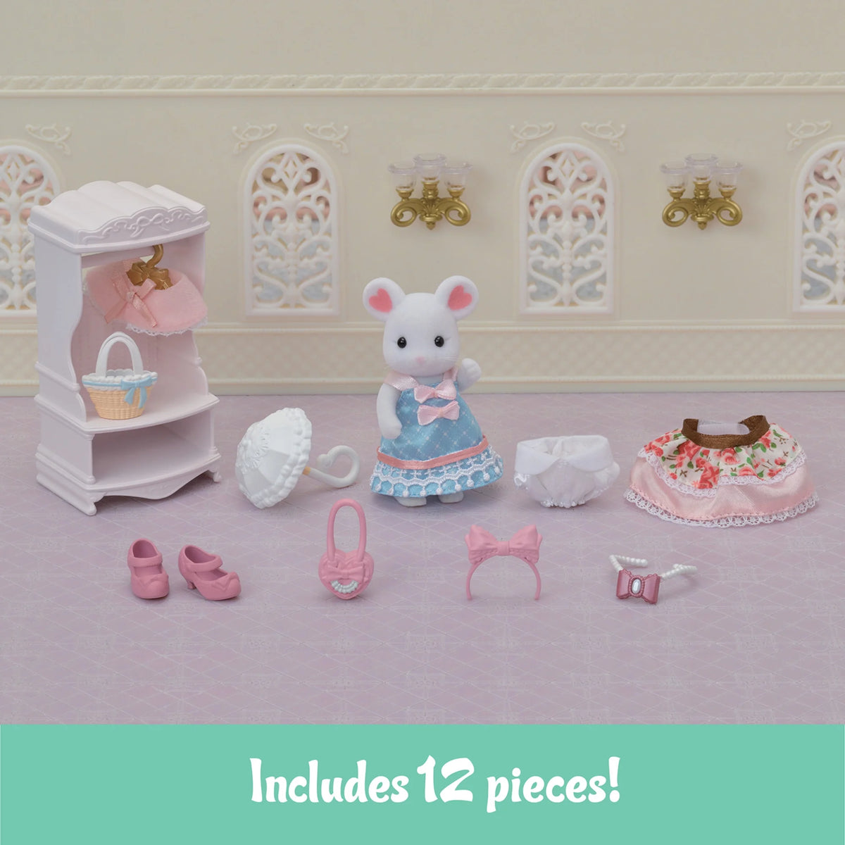 Fashion Playset with Figure and Fashion Accessories C33126