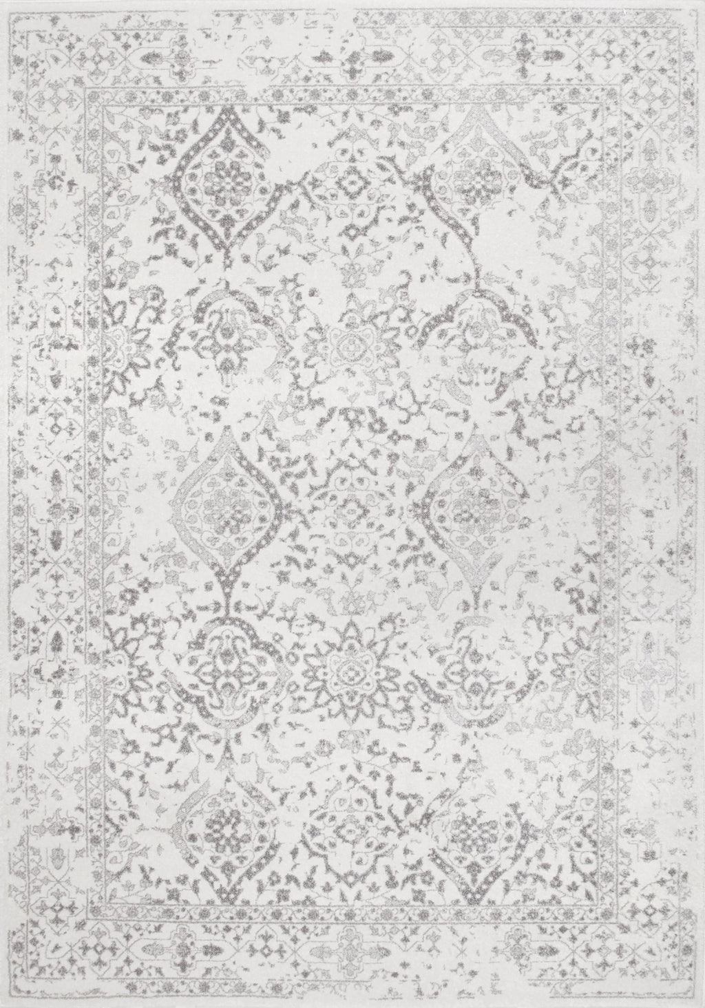 Off-White Vintage Abstract Area Rugs G24935