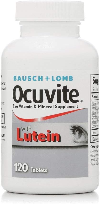 240-Count Vitamin and Mineral Supplement with Lutein Tablets B5106