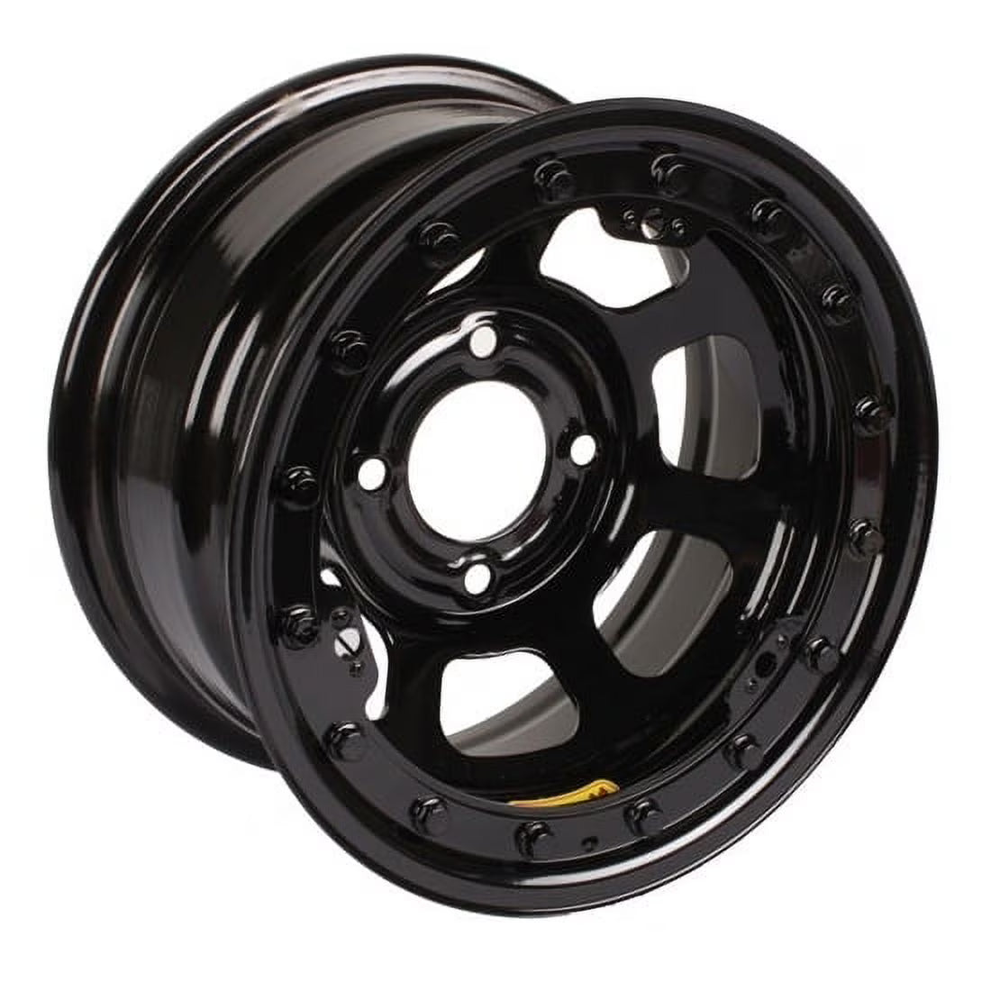 15X8 D-Hole 4x100 mm 3 In BS Black Beadlock Wheel I677427