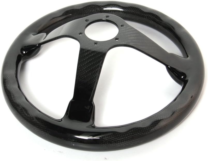 14/350mm Carbon Fiber Racing Steering Wheel 6 Bolts C600
