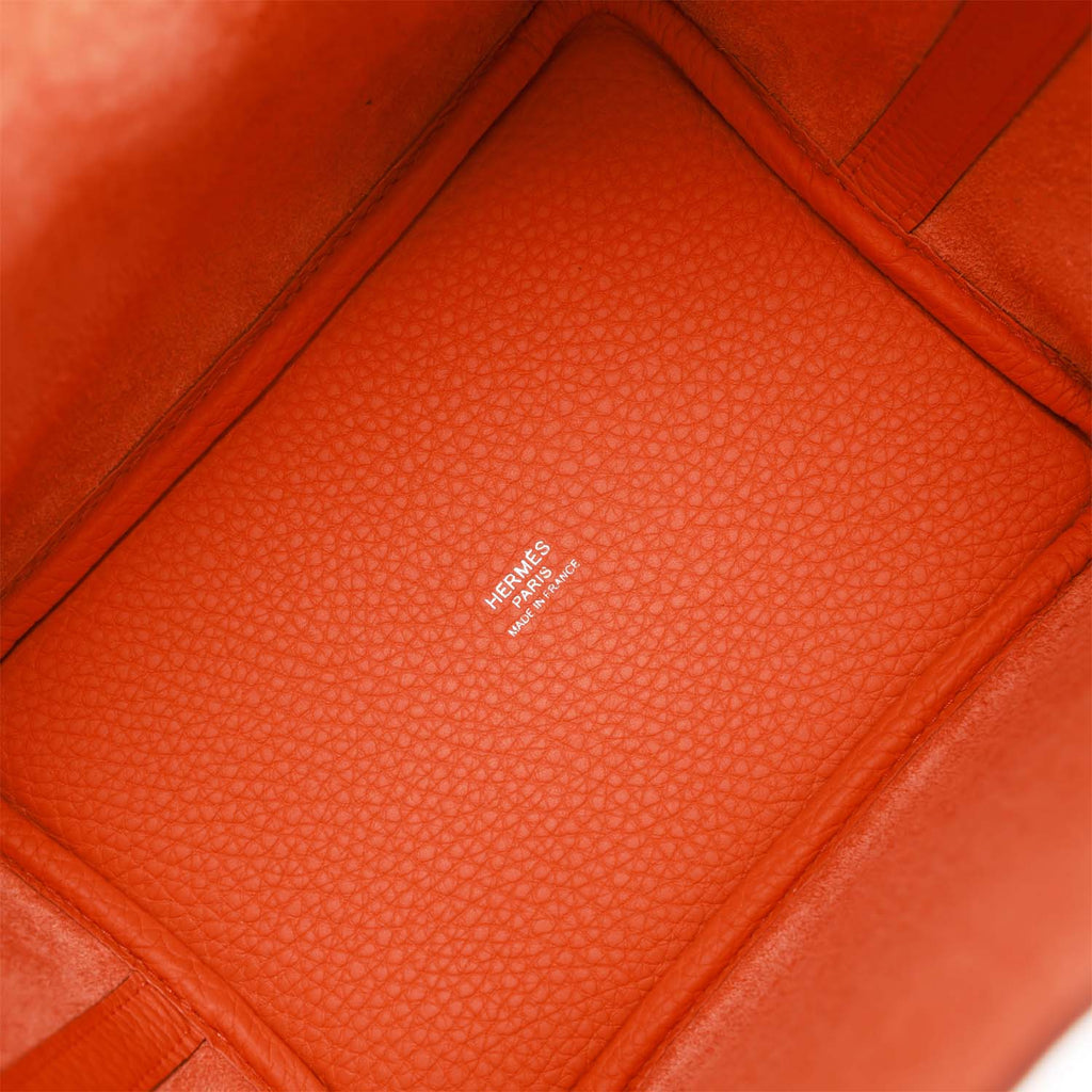 Orange Clemence 18 Picotin Lock U8167