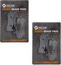 Semi-Metallic Brake Pad Set 2 Pack Z2357