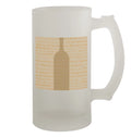 16oz Frosted Glass Beer Stein C70960