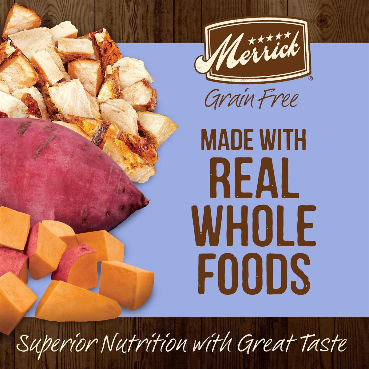 Grain Free Puppy Chicken Sweet Potato Recipe Dry Dog Food S156986
