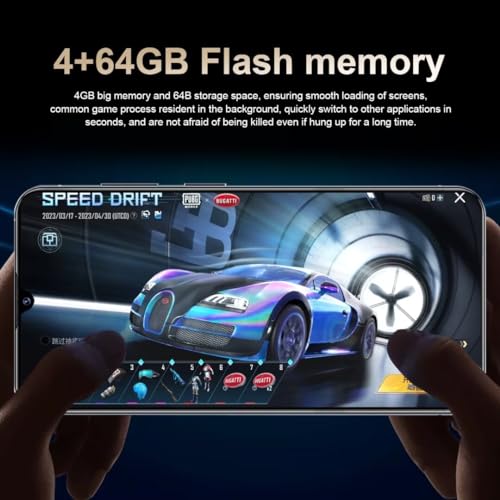 Purple 6.72" 4GB+64GB Unlocked Android Smartphone M8058