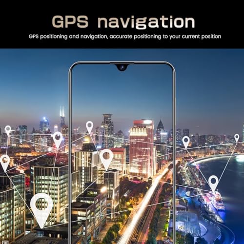 Purple 6.72" 4GB+64GB Unlocked Android Smartphone M8058