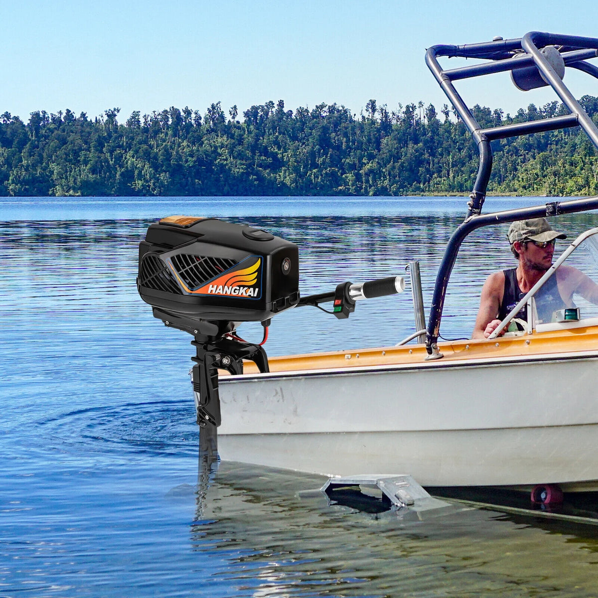1200W Electric Outboard Motor 48V Short Shaft R421