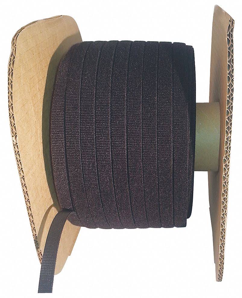 Black Hook and Loop Cable, 600 ft x 0.50 in D301540