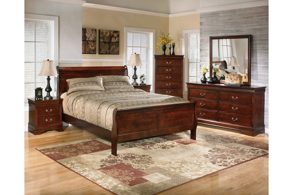 Brown 6 Drawer Dresser D7660