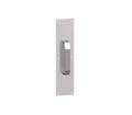 Satin Bronze Clear Coated Pulls and Push Plates V22465