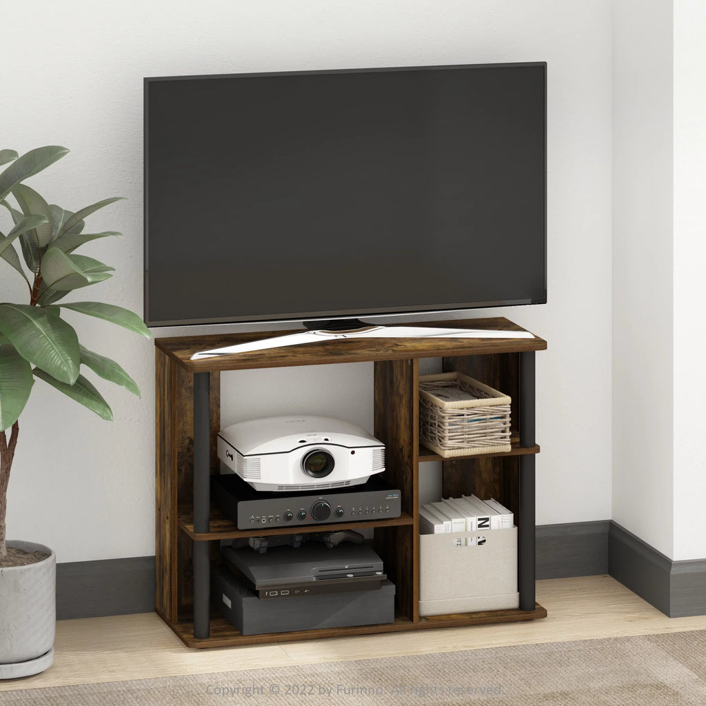 TV Stand with Plastic Poles for TV up to 40-Inch X874