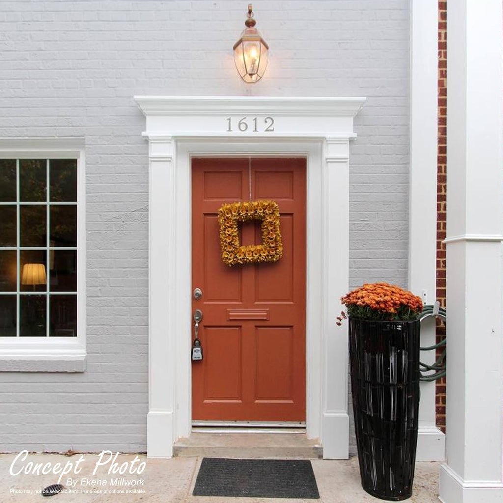 Raised Panel PVC Pilaster with Capital and Base (Pair) T6238