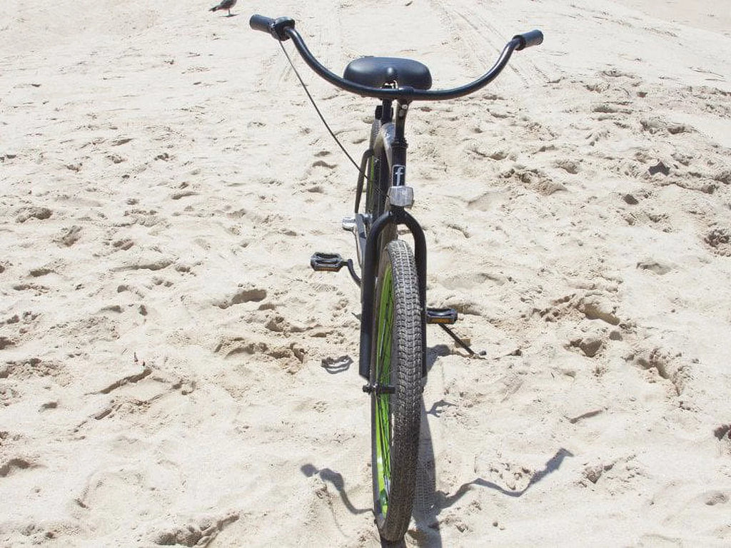 26" Three Speed Matte Black/Green Men's B877