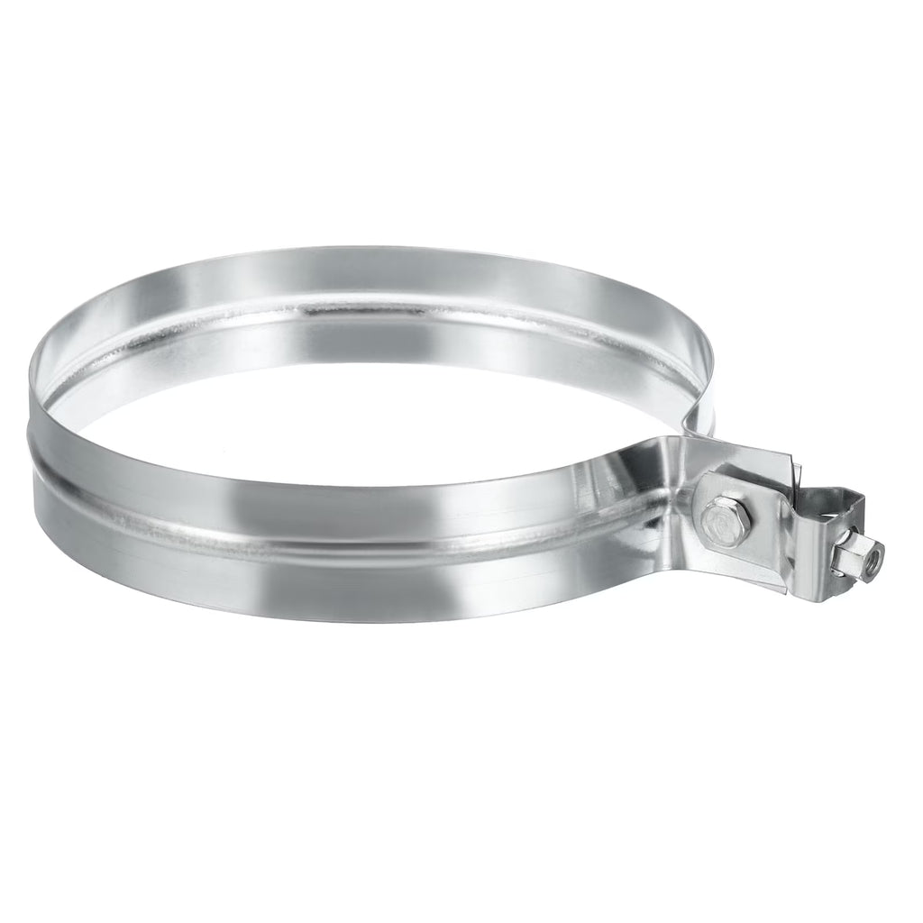 8 Inch Galvanized Steel Worm Gear Hose Clamp H5307