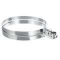8 Inch Galvanized Steel Worm Gear Hose Clamp H5307