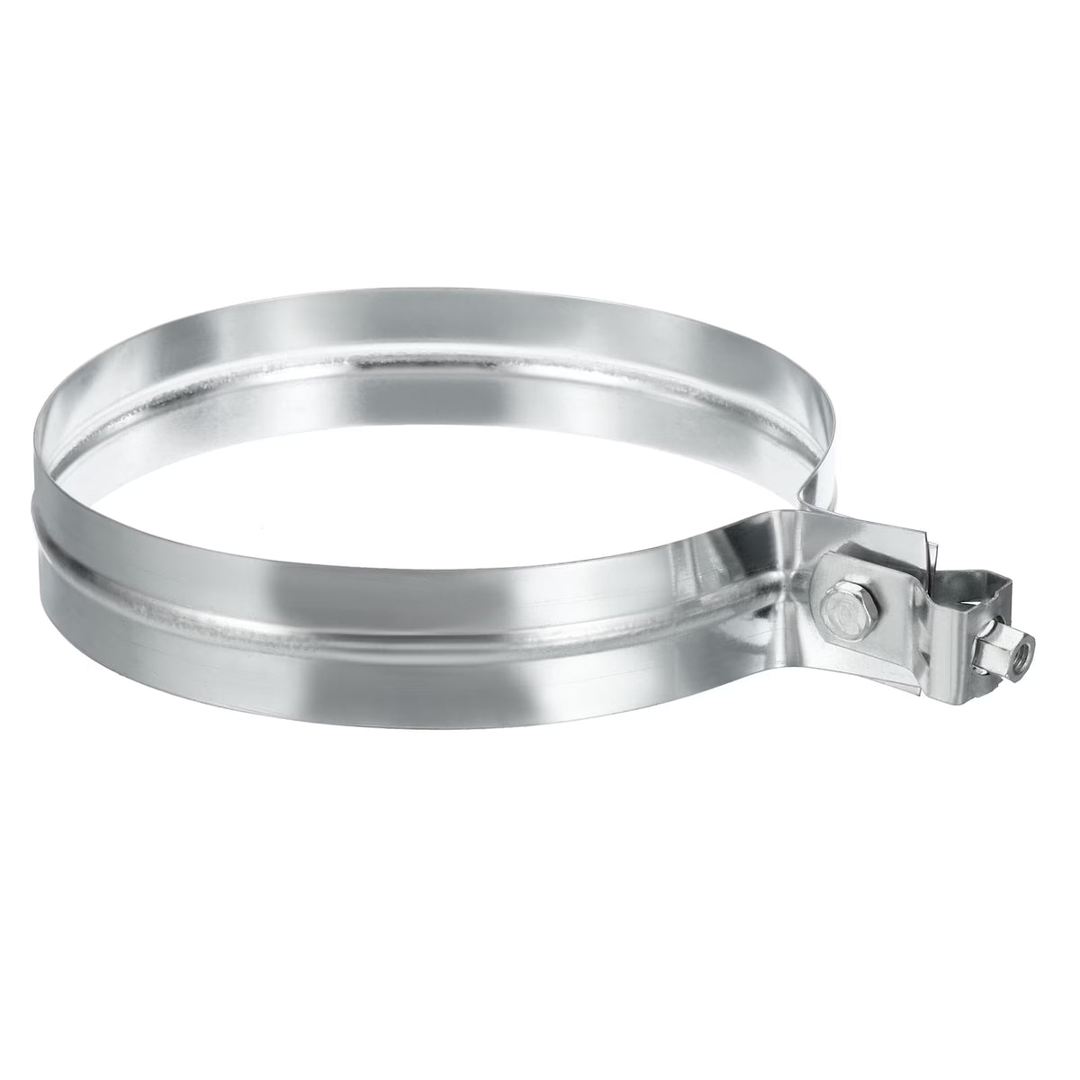 8 Inch Galvanized Steel Worm Gear Hose Clamp H5307